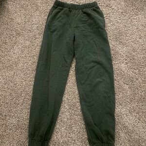 Brandy Melville Green sweatpants